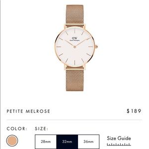 Daniel Wellington Petite Melrose Watch